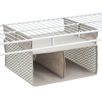 Picture of INTERDESIGN AXIS HANGING 2 COMPARTMENT ORGANIZER