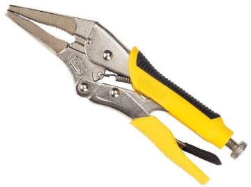 Show details for Stanley Long Nose Locking Pliers Pro 84-389-23 Picture of Stanley Long Nose Locking Pliers Pro 84-389-23