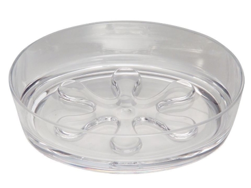 Picture of INTERDESIGN EVA SOAP DISH 4.75X3.75X1.25 CLEAR