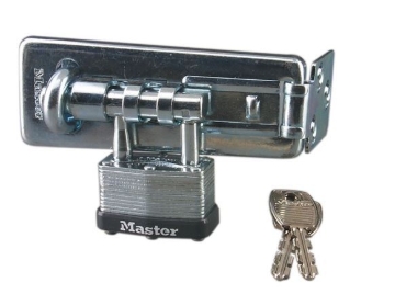 Picture of MASTER LOCK LAMINATED STEEL PADLOCK 44MM WITH 1CCM HASP