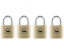 Picture of Yale Classic Series Outdoor Solid Brass Padlock 25mm with Multi-pack - Y110/25/115/4