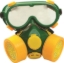 Picture of LOTUS LRMG002 Respirator (DOUBLE+GOGGLES)