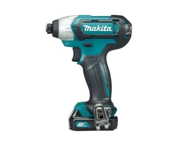 Show details for Makita Cordless Impact Driver TD110DWYE Picture of Makita Cordless Impact Driver TD110DWYE