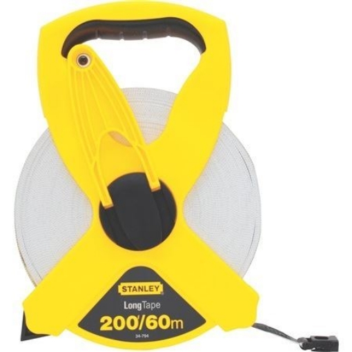 Picture of Stanley Open Reel Fiberglass Long Tape 60m/200' ft -ST34794