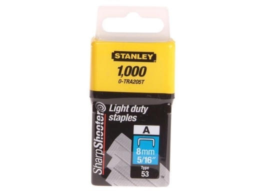 Picture of Stanley Light Duty Staples 5/16" (8MM), STTRA205T