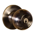 Picture of Yale Knobset Entrance Evoke Dimple Key Satin Stainless Steel