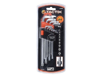 Picture of Tactix 9pcs. Long Torx Key Wrench
