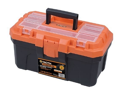 Picture of Tactix Plastic Tool Box - 6kg, Black