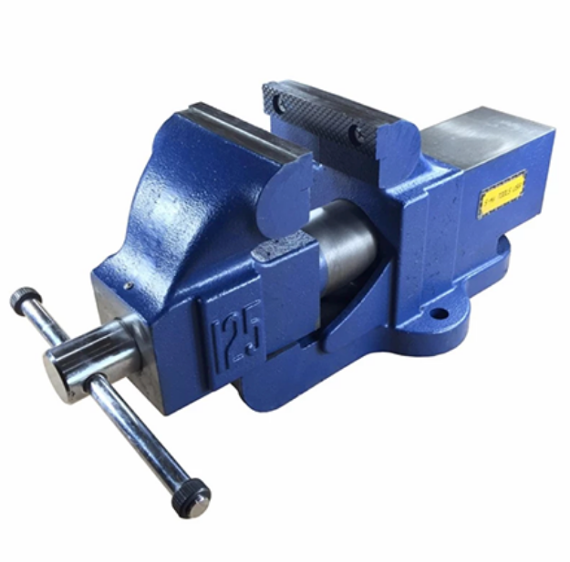 Picture of S-Ks Tools USA CT-601-RV6 Heavy Duty 6" Bench Vise with Anvil (Blue/Silver)