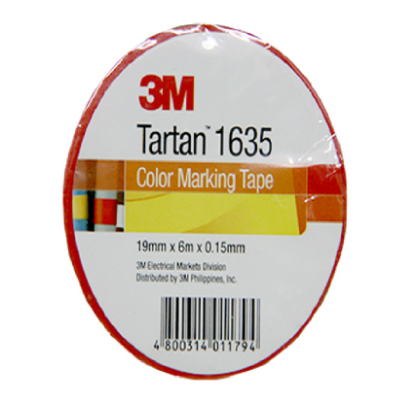 Picture of 3M Tartan Electrical Tape, Red