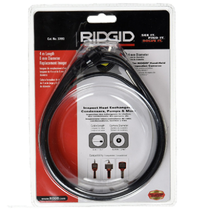 Ridgid 6-mm Imager Head Accessory with 4-meter Cable
