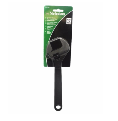 Picture of Nicholson Adjustable Wrench Black 10" (No. 213110NB)