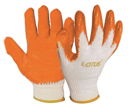 Picture of Lotus LSCG800 Rubber Gloves (Orange)
