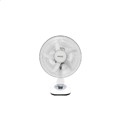Picture of Firefly 14” Oscillating Multi-speed Fan with USB Mobile Phone Charger& 4 LED Night Light FEL618