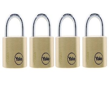 Picture of Yale Classic Series Outdoor Solid Brass Padlock 30mm with Multi-pack -Y110/30/117