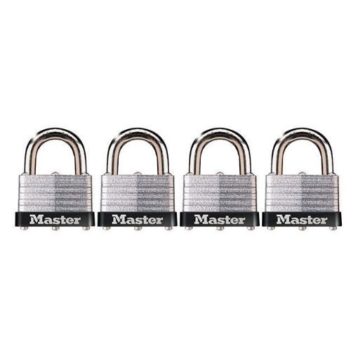 Picture of MASTER LOCK PADLOCK LAMINATED STEEL 38MM 16MM SHACKLE 4KA
