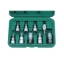 Genuine Hans Tools 36025-9 3/8" Drive 9 pcs Tamperproof Torx Bit Socket Set (Silver)