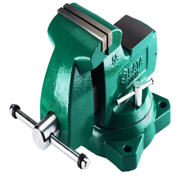 SATA Bench Vise with Swivel Base