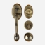 Picture of YALE ENTRANCE HANDLE SET SIGNATURE SRS.M.BRASS-YLH6688/SH/SC/MC