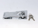 Picture of Yale 0095 Hasp & Staple with Lock - Bright Chrome