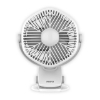 Rechargeable Clip-on Fan with Night Light, Handy Multifunction Fans