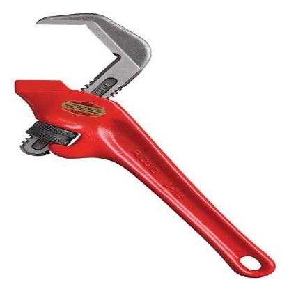 Ridgid Offset Hex Wrench, Model E-110 Hex Pipe Wrench, 1-1/8" - 2 5/8" Capacity, Red