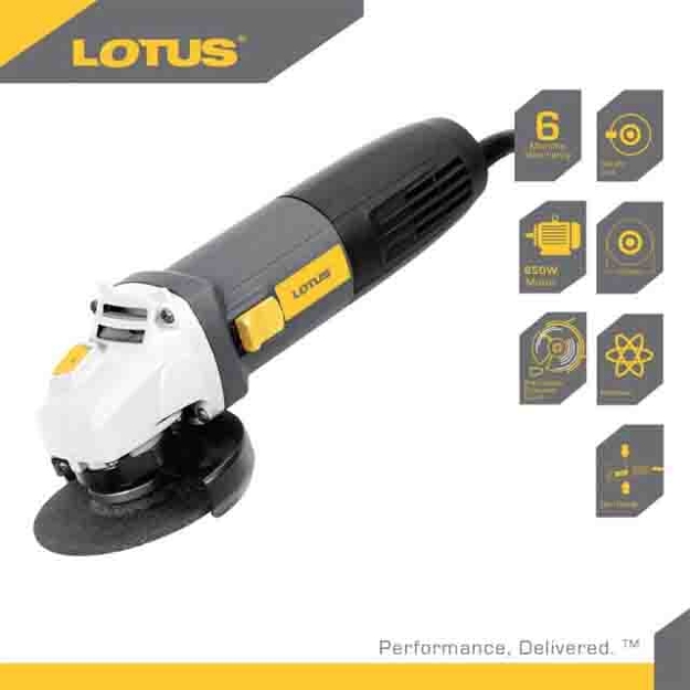 Picture of LOTUS Angle Grinder 4" Slider 850W LTSG8500S