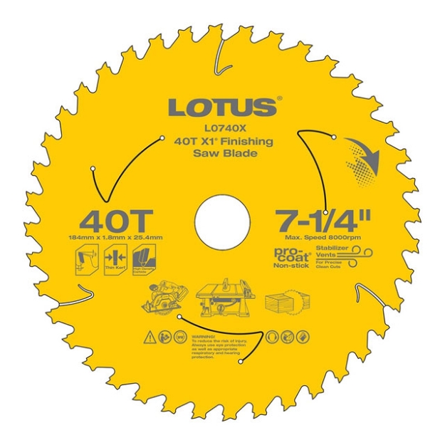 Picture of LOTUS X1® Finishing Blade