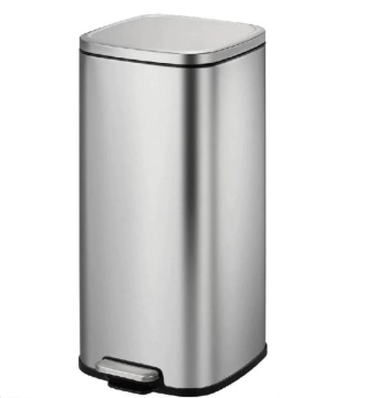 Picture of EKO STELLA STEP BIN 30L BRUSHED STAINLESS STEEL - ESSBBSS4200