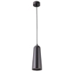 Picture of ACO ASHWOOD ROUND TUBE PENDANT LIGHT BLACK 6W