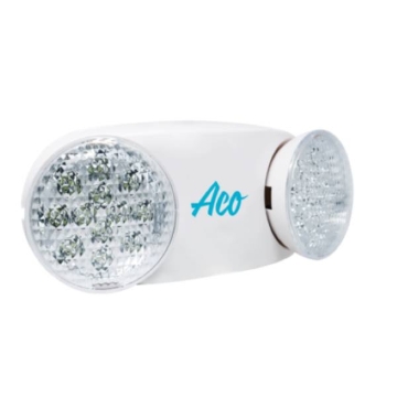 Picture of ACO RECHARGEABLE ROUND TWIN-HEAD EMERGENCY LED LIGHT