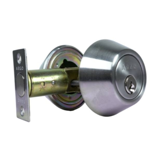 Picture of Argo Deadbolt Double Cylinder Satin Stainless, ARG2002US32D