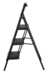 Picture of HOMER 3-STEP STEEL LADDER BLACK