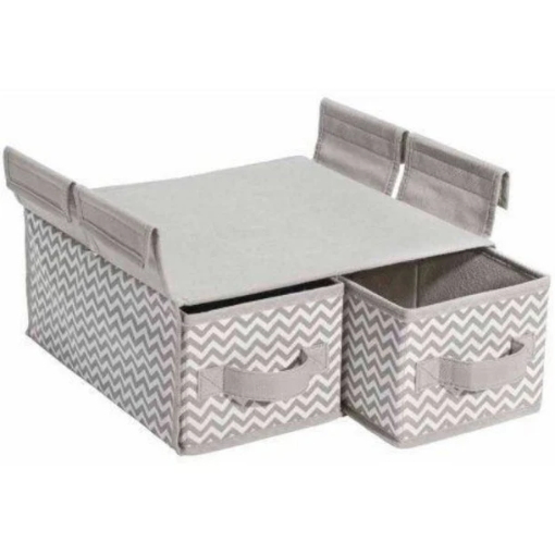 Picture of INTERDESIGN AXIS HANGING 2 DRAWER ORG CHEVRON