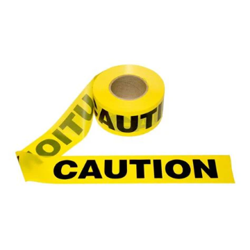 Picture of KL & LING WARNING/CAUTION TAPE 3" X 300M YELLOW/BLACK