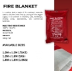 Picture of HARLEM FIRE BLANKET